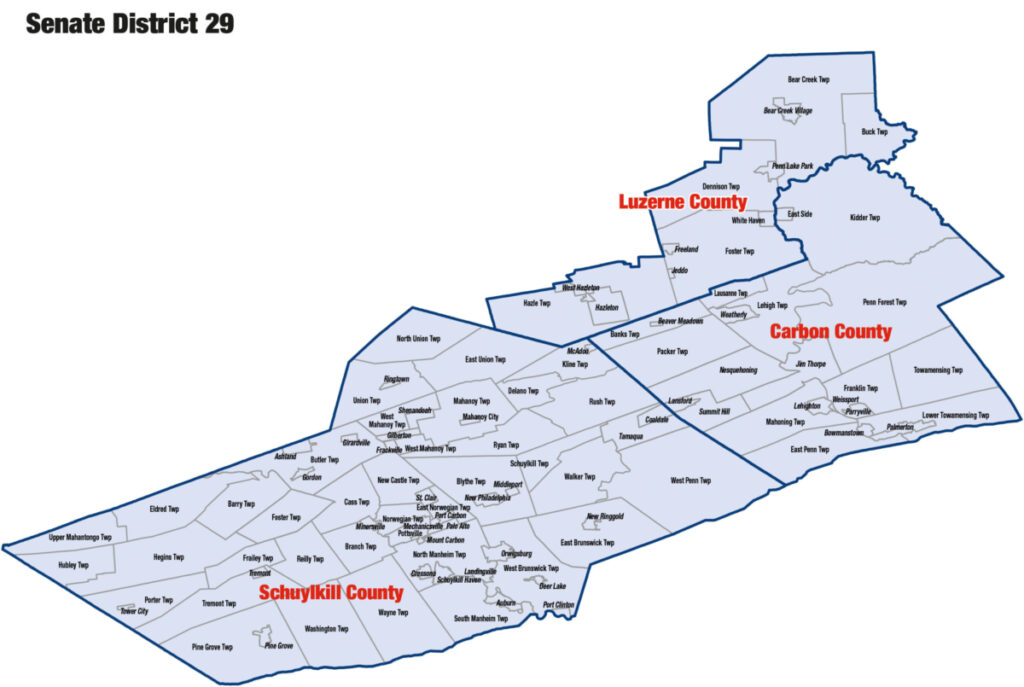 District Map - Senator Argall