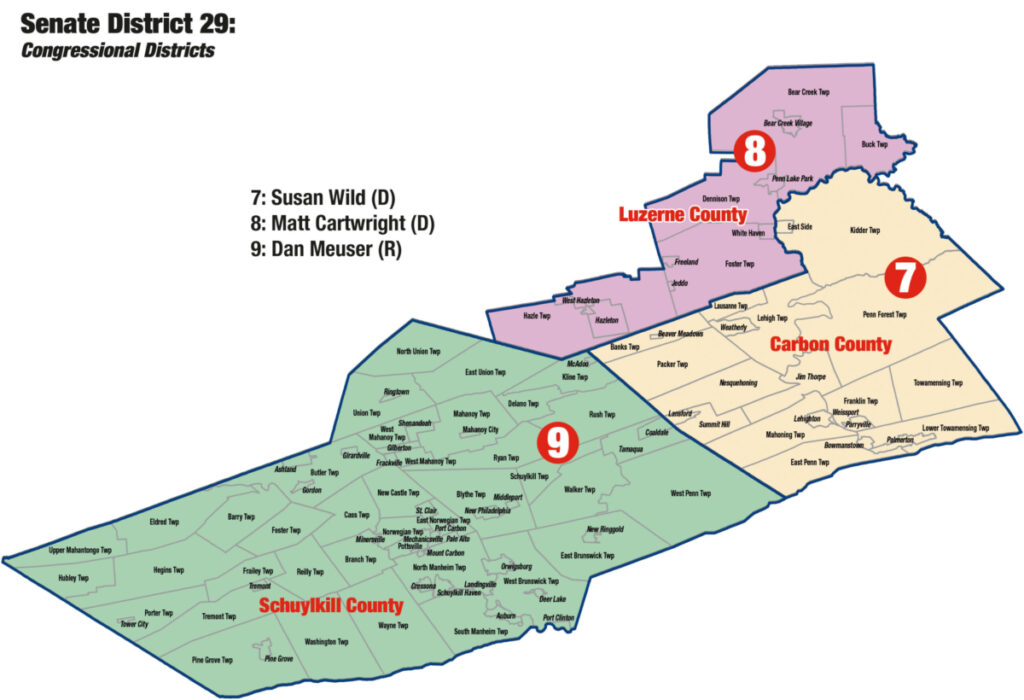 District Map - Senator Argall