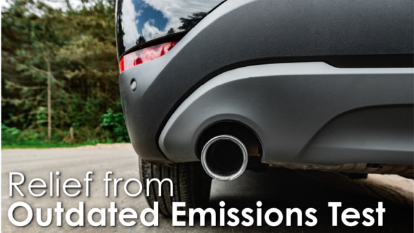 Senate Acts to Provide Emissions Test Relief to Drivers in Luzerne County